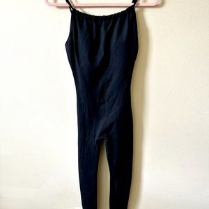 X-small romper, black.